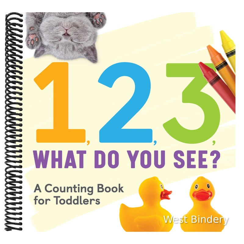 1, 2, 3, What Do You See?: A Counting Book for Toddlers
