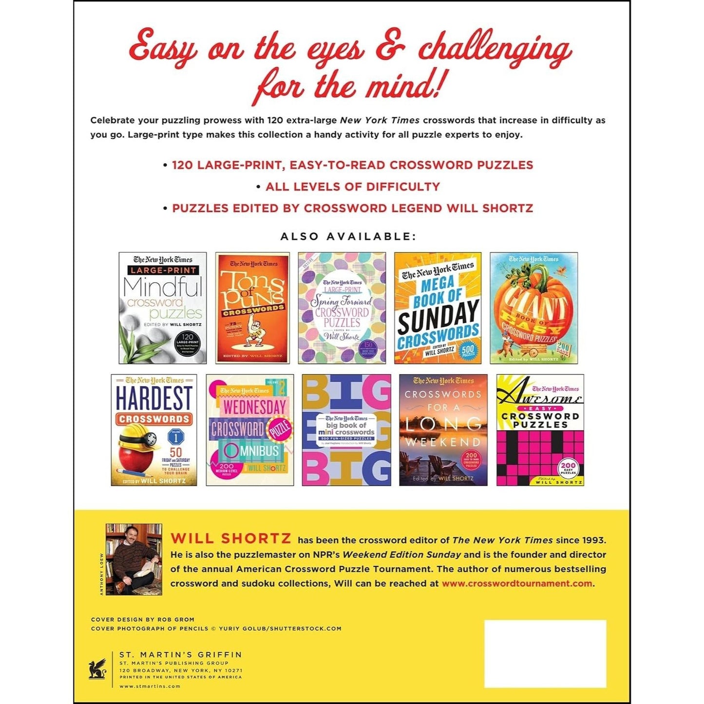 The New York Times Large-Print Puzzle Party: 120 Large-Print Easy to Hard Crossword Puzzles