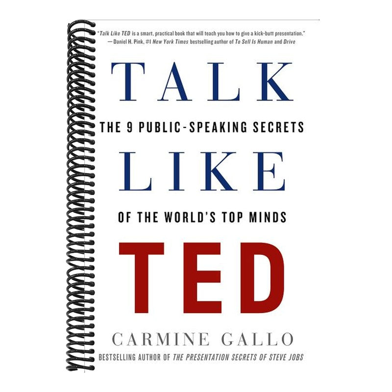 Talk Like Ted: The 9 Public-Speaking Secrets of the World's Top Minds (Spiral Bound)