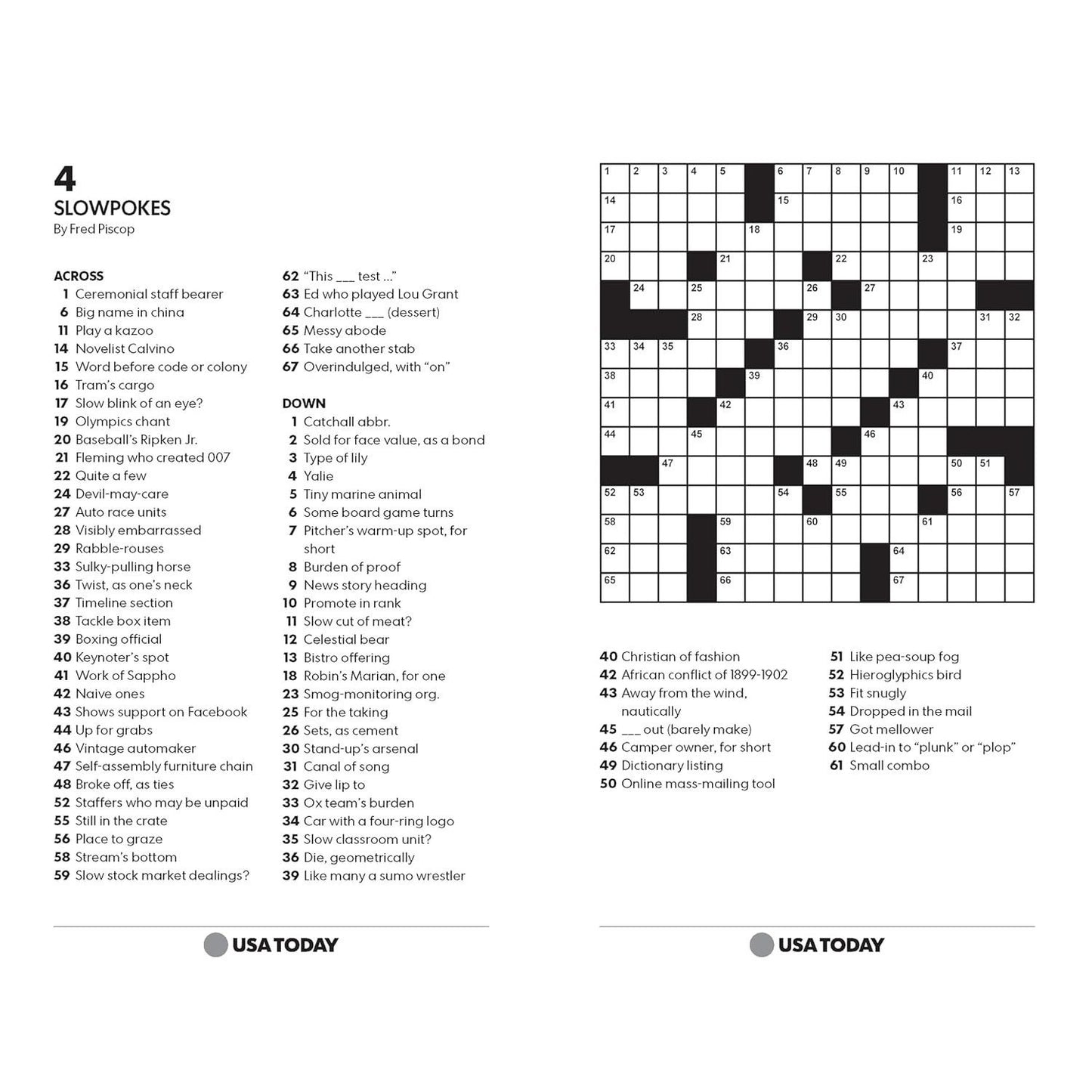 USA Today Crossword Super Challenge: 200 Puzzles