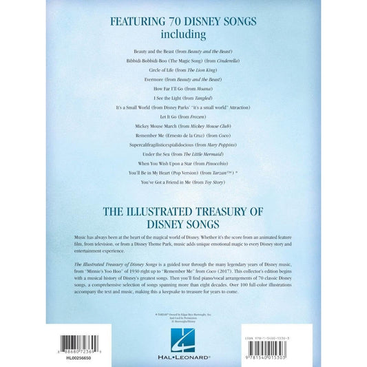 The Illustrated Treasury of Disney Songs (Revised)