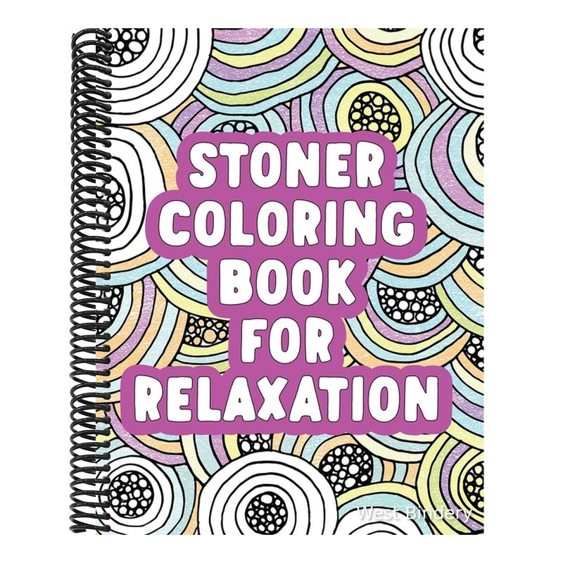 Stoner Coloring Book for Relaxation