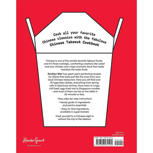 Chinese Takeout Cookbook: From Wontons to Sweet 'n' Sour, Over 70 Recipes to Re-Create Your Favorites
