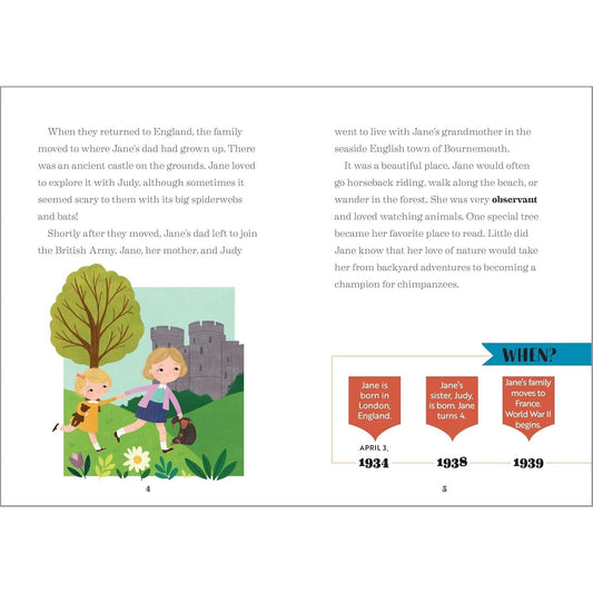 The Story of Jane Goodall: An Inspiring Biography for Young Readers