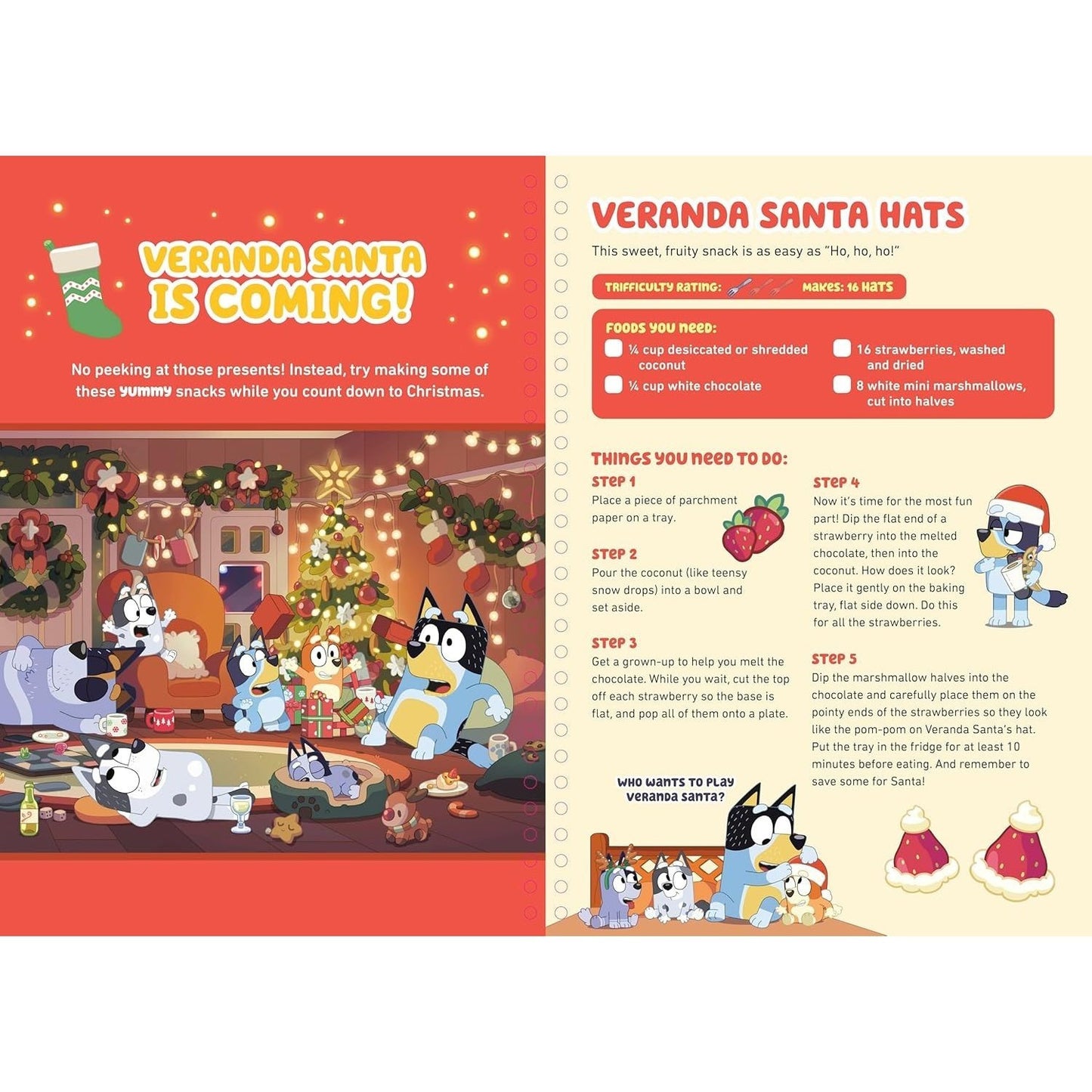 Bluey and Bingo's Christmas Cookbook