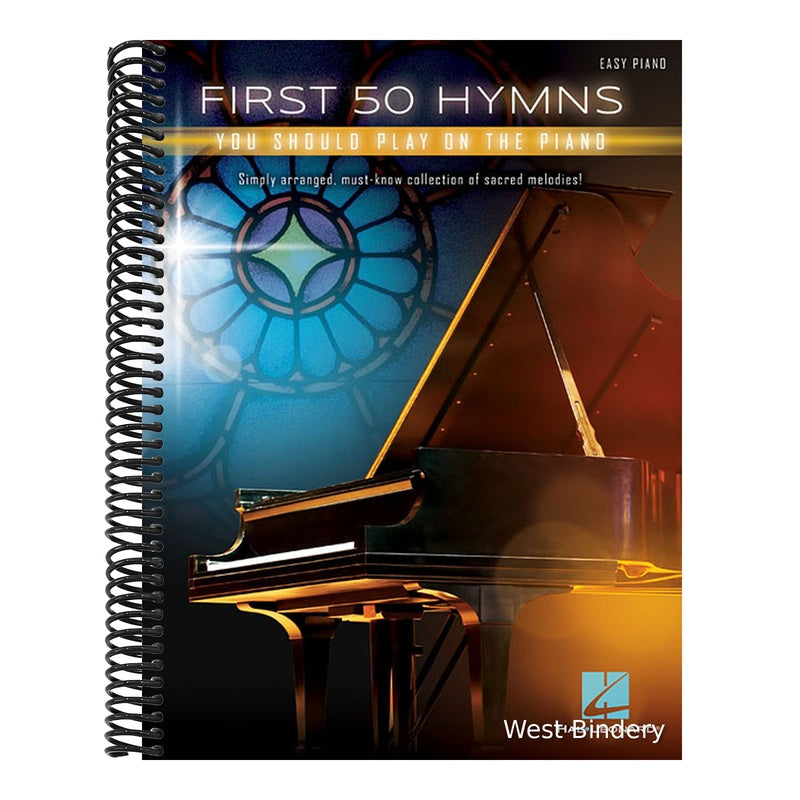 First 50 Hymns You Should Play on Piano Easy Piano Sheet Music Songbook Includes Amazing Grace Holy Holy Holy Rock of Ages and More Hal Leonard Music