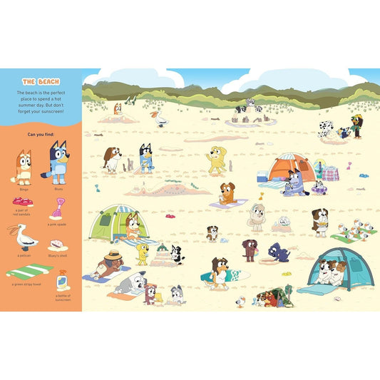Where's Bluey?: A Search-And-Find Book (Spiral Bound)