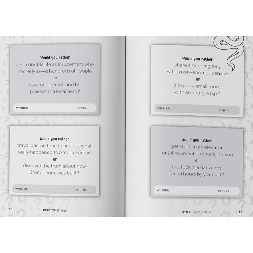 Would You Rather? Made You Think! Edition: Answer Hilarious Questions and Win the Game of Wits (Would You Rather?) (Spiral Bound)