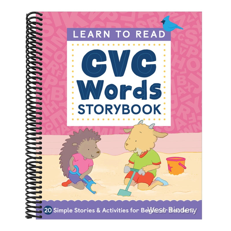 Learn to Read: CVC Words Storybook: 20 Simple Stories & Activities for Beginner Readers