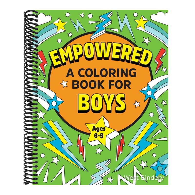 Empowered: A Coloring Book for Boys