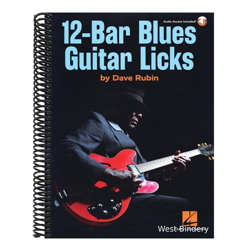 12-Bar Blues Guitar Licks: Book with Online Audio by Dave Rubin