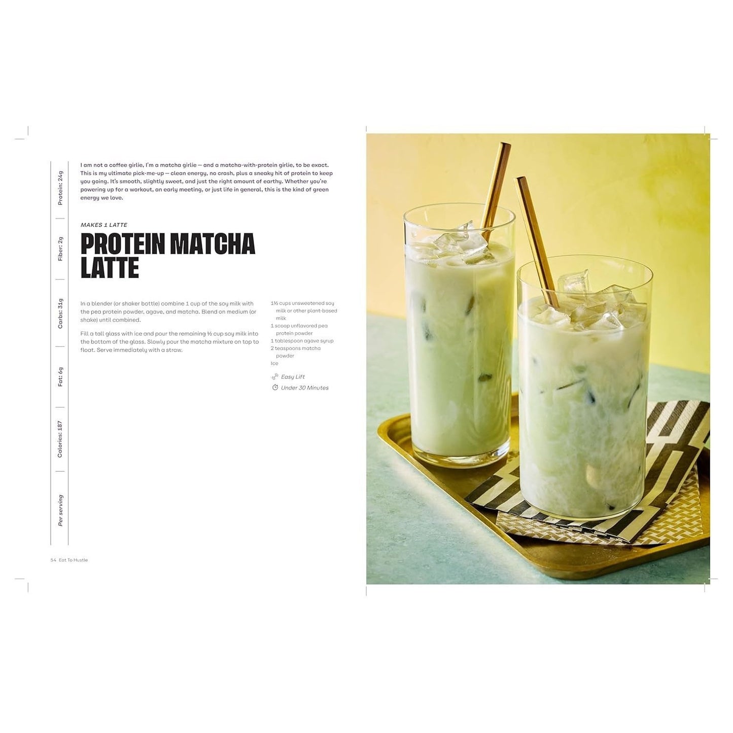Eat to Hustle: 75 High-Protein Plant-Based Recipes (a Cookbook)
