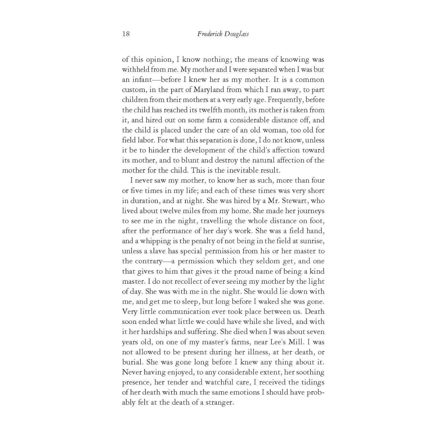 Narrative of the Life of Frederick Douglass: With Selected Speeches