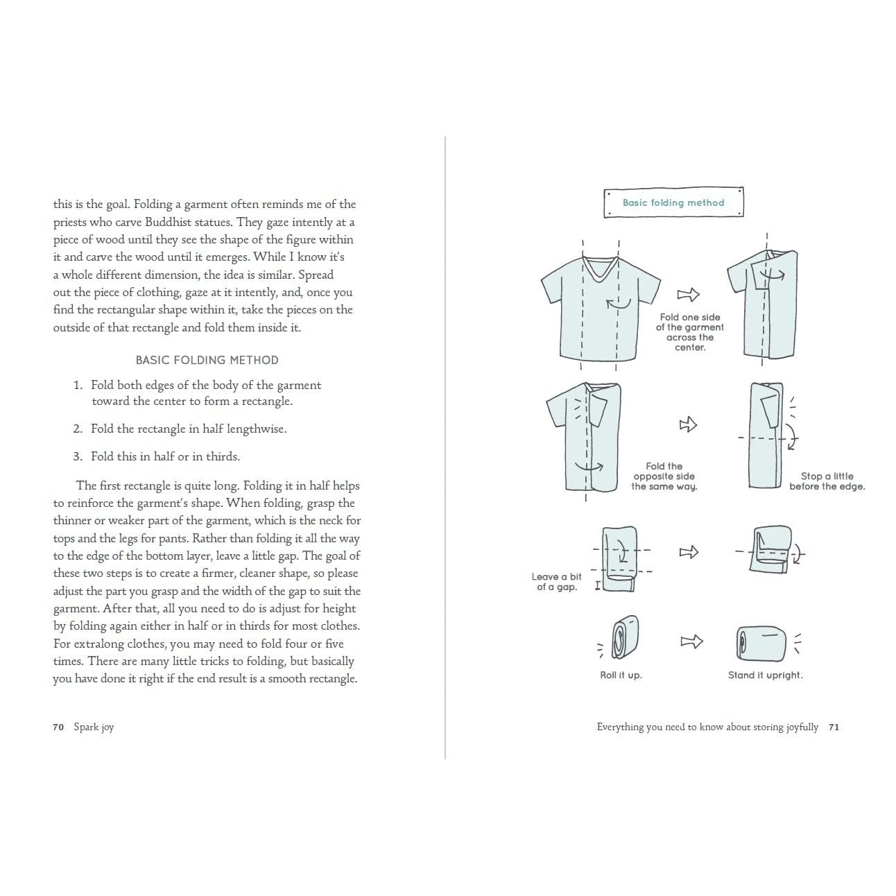 Spark Joy: An Illustrated Master Class on the Art of Organizing and Tidying Up