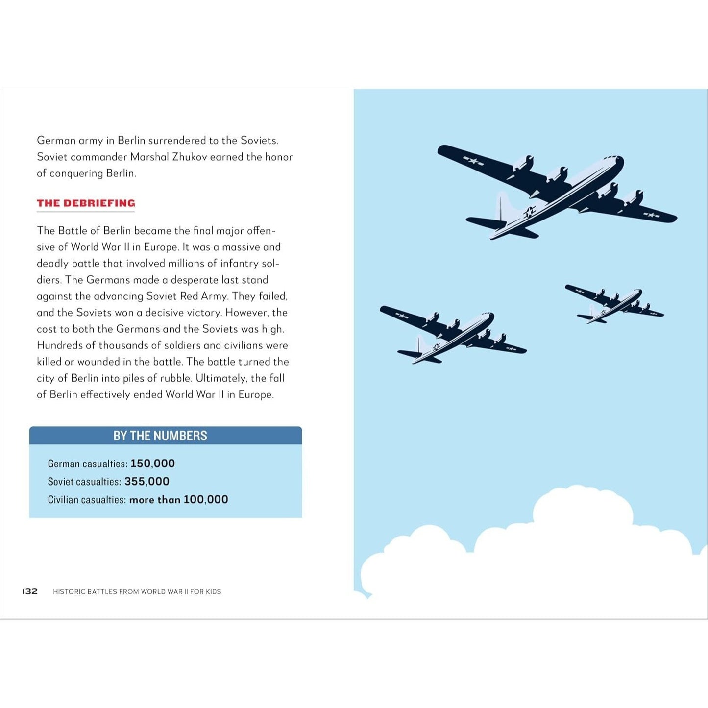 Historic Battles from World War II for Kids: 15 Battles from Europe and the Pacific
