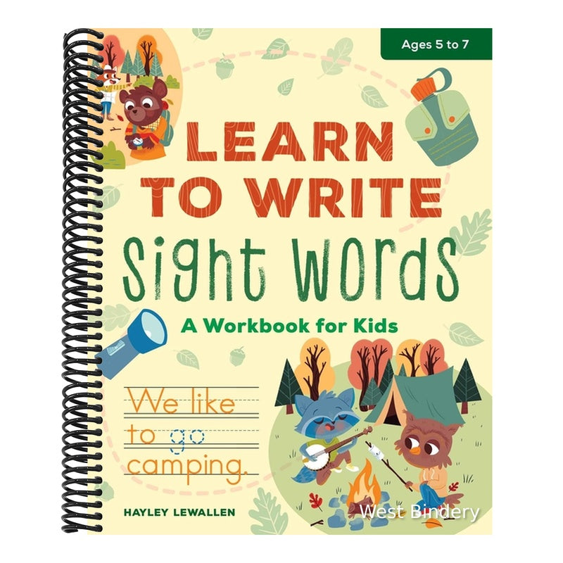 Learn to Write Sight Words: A Workbook for Kids