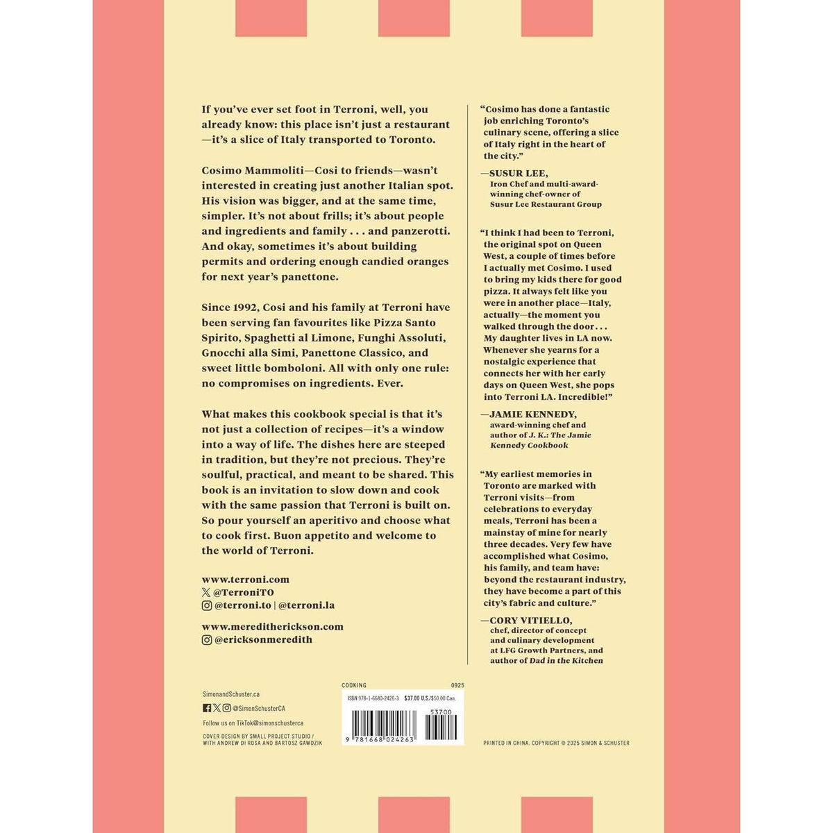 La Cucina Di Terroni: The Cookbook