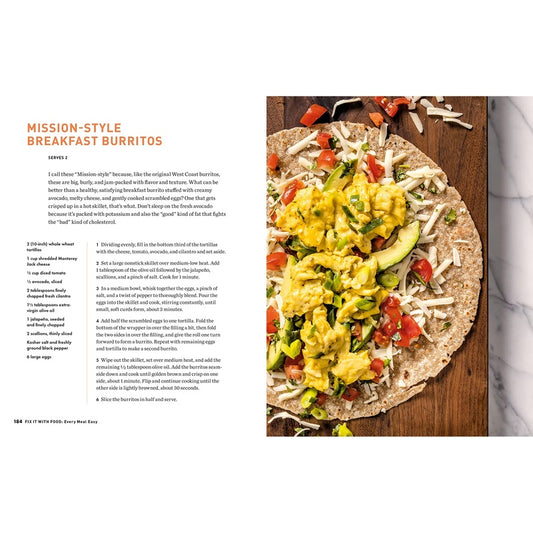 Fix It with Food: Every Meal Easy: Simple and Delicious Recipes for Anyone with Autoimmune Issues and Inflammation: A Cookbook (Spiral Bound)