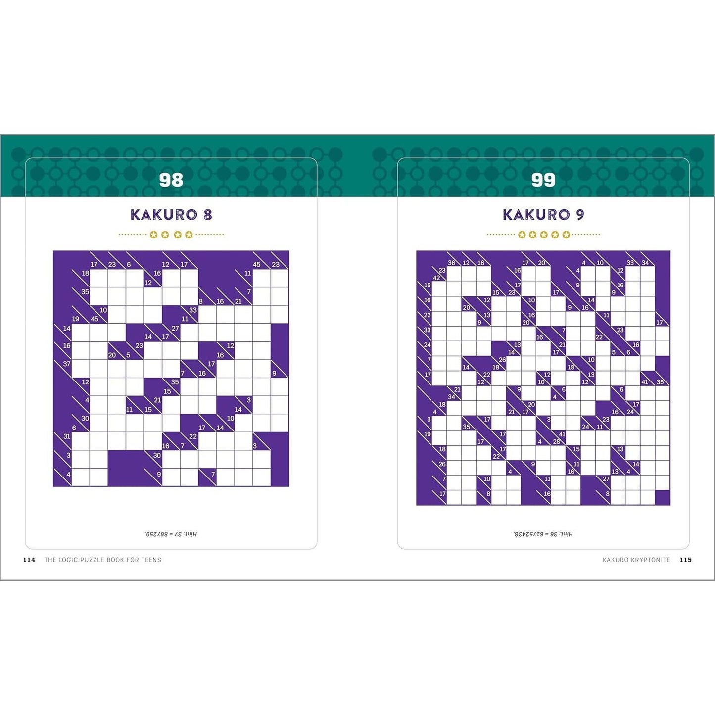 The Logic Puzzle Book for Teens: 100 Challenging Brain Games and Puzzles