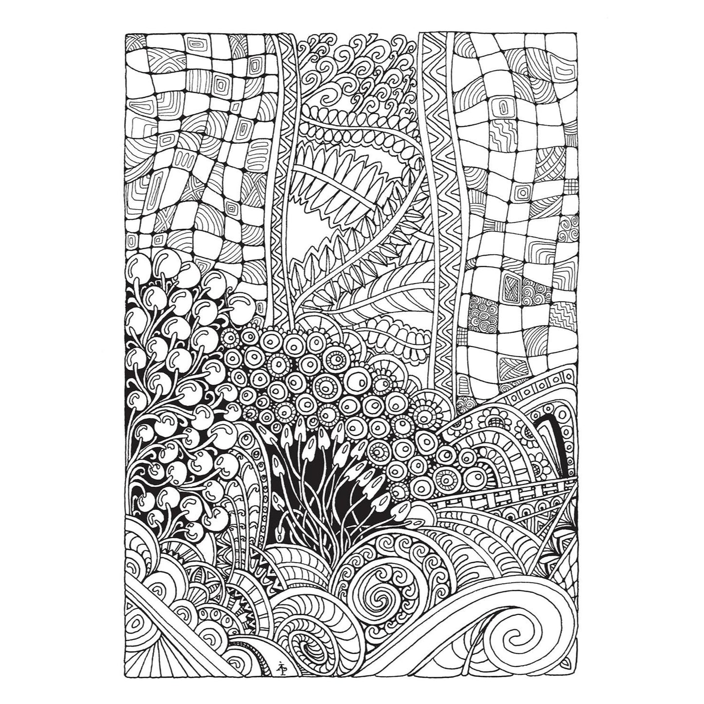 Creative Haven Entangled Coloring Book