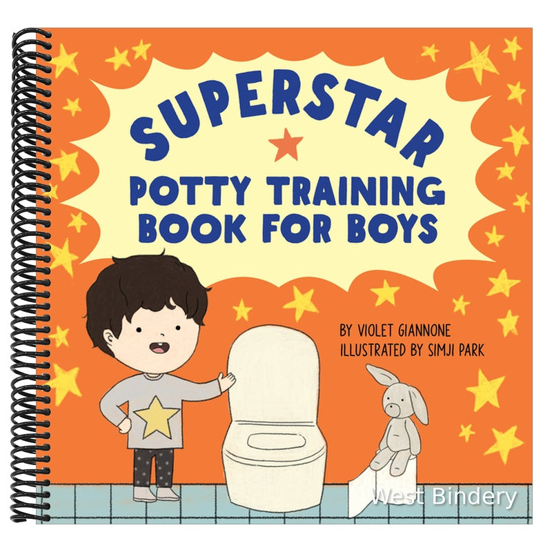 Superstar Potty Training Book for Boys