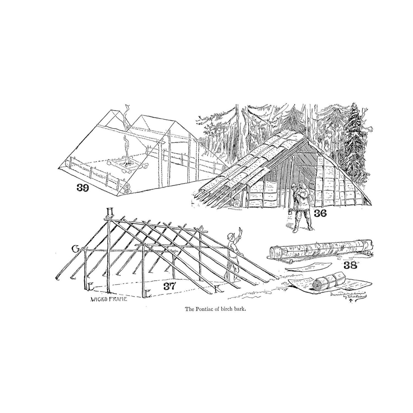 Shelters, Shacks, and Shanties: The Classic Guide to Building Wilderness Shelters