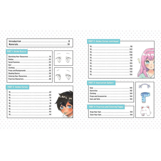Anime Art Class: A Complete Course in Drawing Manga Cuties
