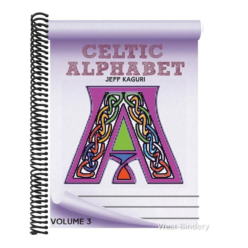 Celtic Alphabet Coloring Book: Volume 3
