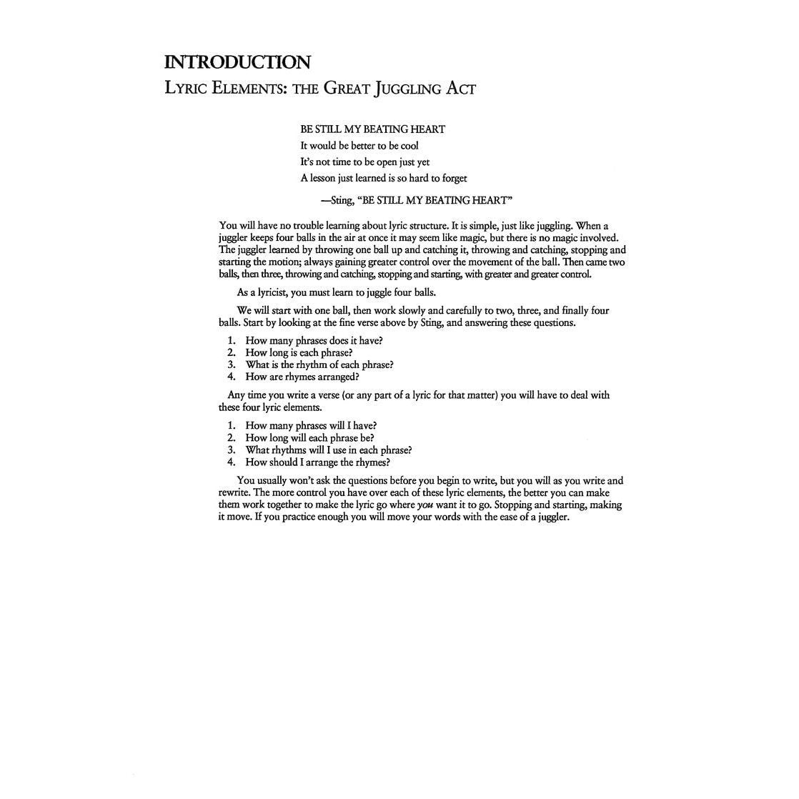 Songwriting: Essential Guide to Lyric Form and Structure Lyric Writing Techniques for Music Creators Songwriting Exercises and Tools for All Levels So
