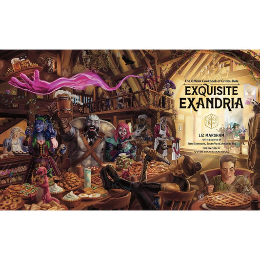 Exquisite Exandria: The Official Cookbook of Critical Role (Spiral Bound)