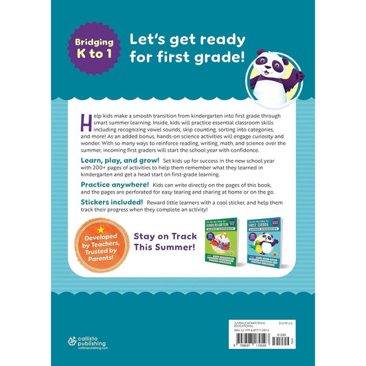 I'm on My Way to First Grade Summer Workbook: 200+ Pages of Games & Activities