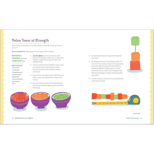 Kitchen Science for Toddlers: 20 Edible Steam Activities and Experiments to Enjoy!