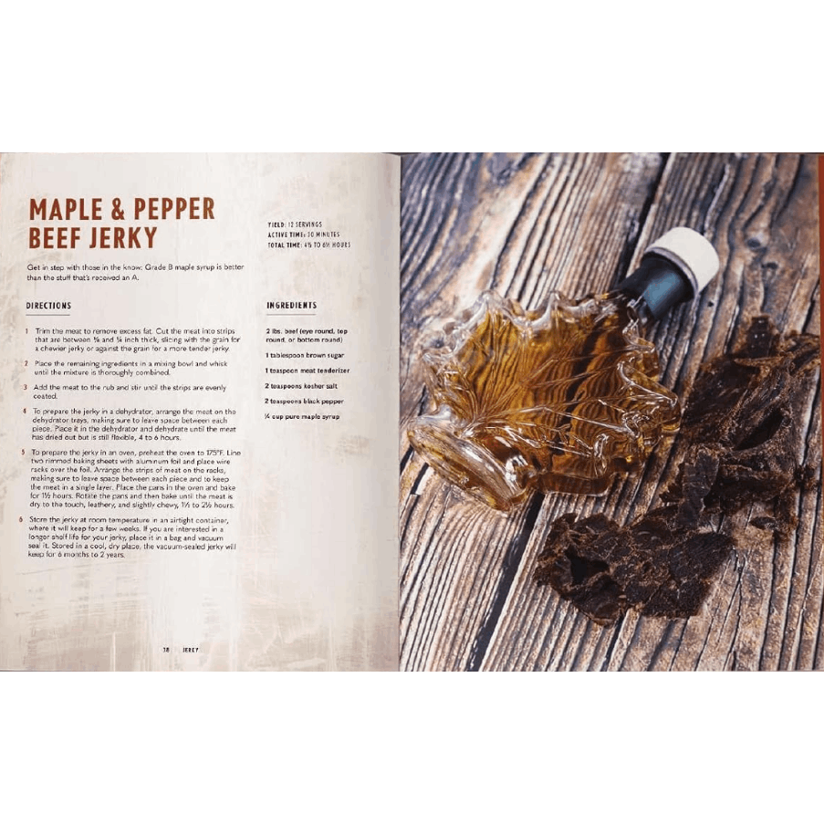 Jerky: The Essential Cookbook with Over 50 Recipes for Drying, Curing, and Preserving Meat