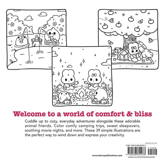 Comfy Buddies: A Cozy Coloring Book