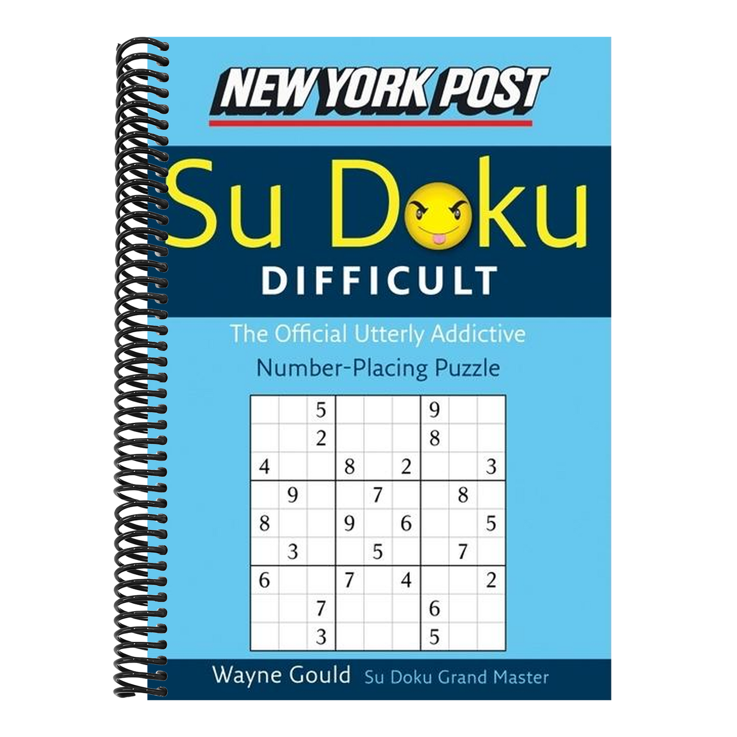 New York Post Difficult Su Doku: The Official Utterly Adictive Number-Placing Puzzle