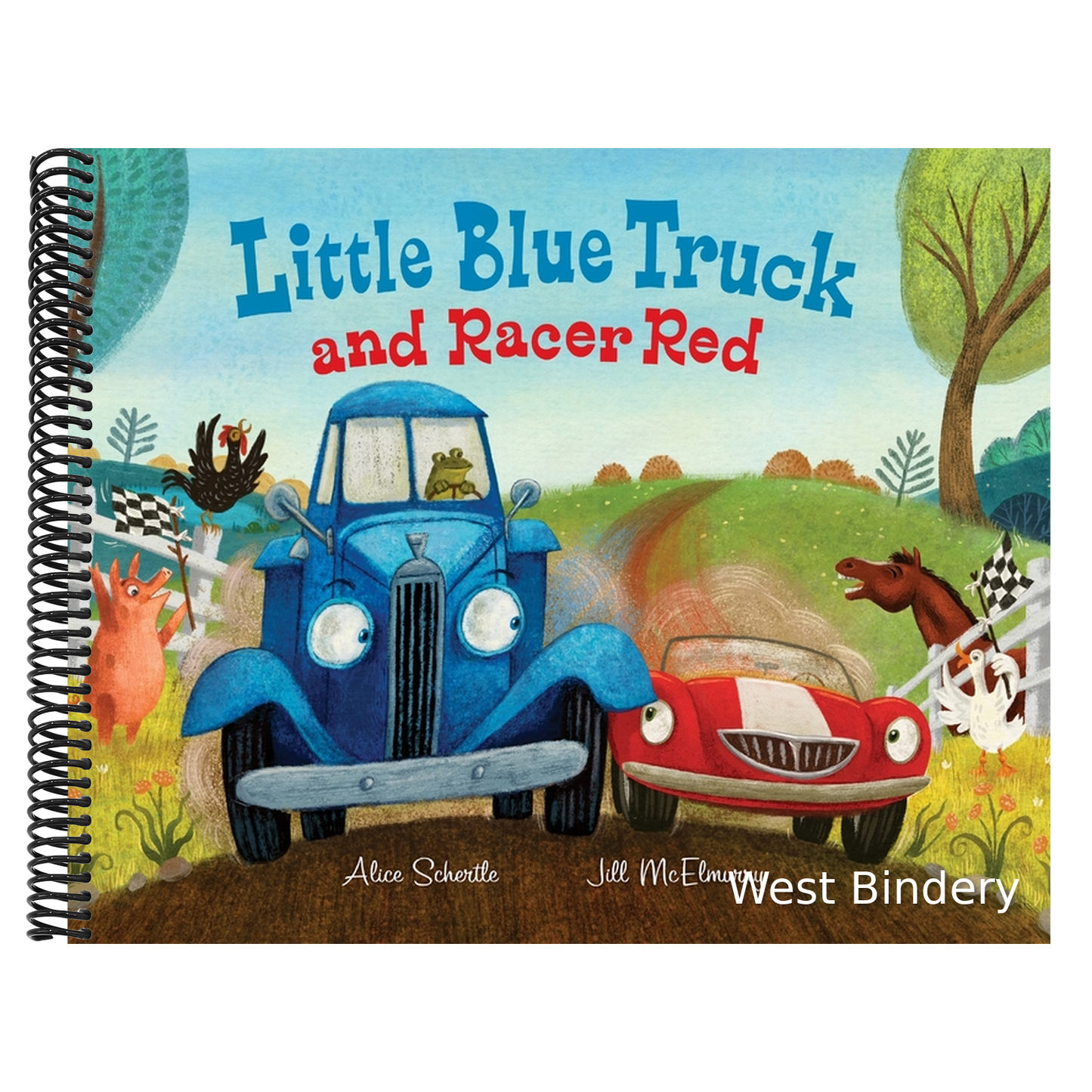 Little Blue Truck and Racer Red