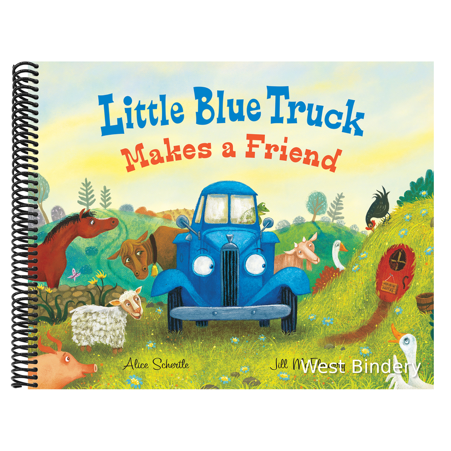 Little Blue Truck Makes a Friend: A Friendship Book for Kids
