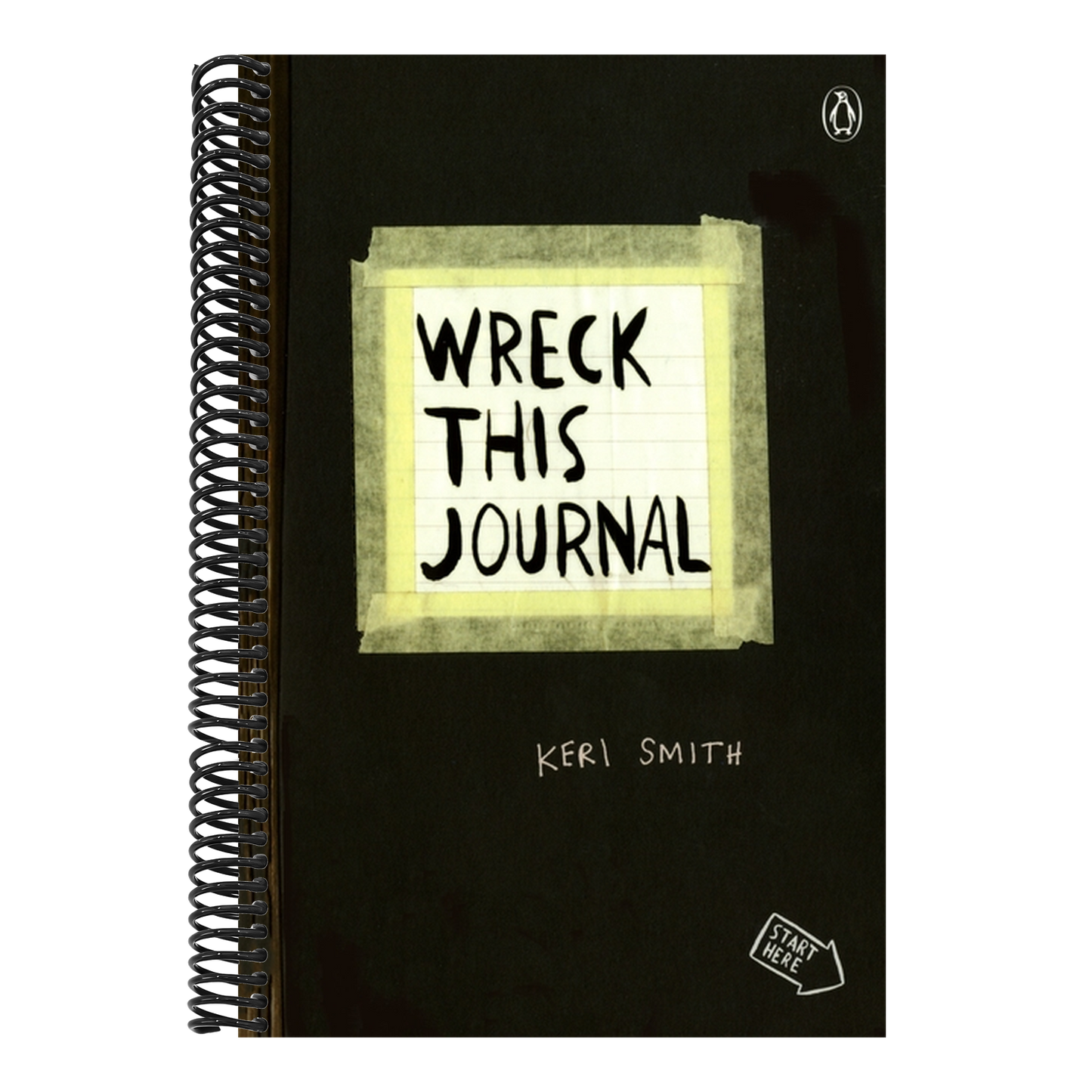 Wreck This Journal (Black) Expanded Edition (Expanded) (Spiral Bound)