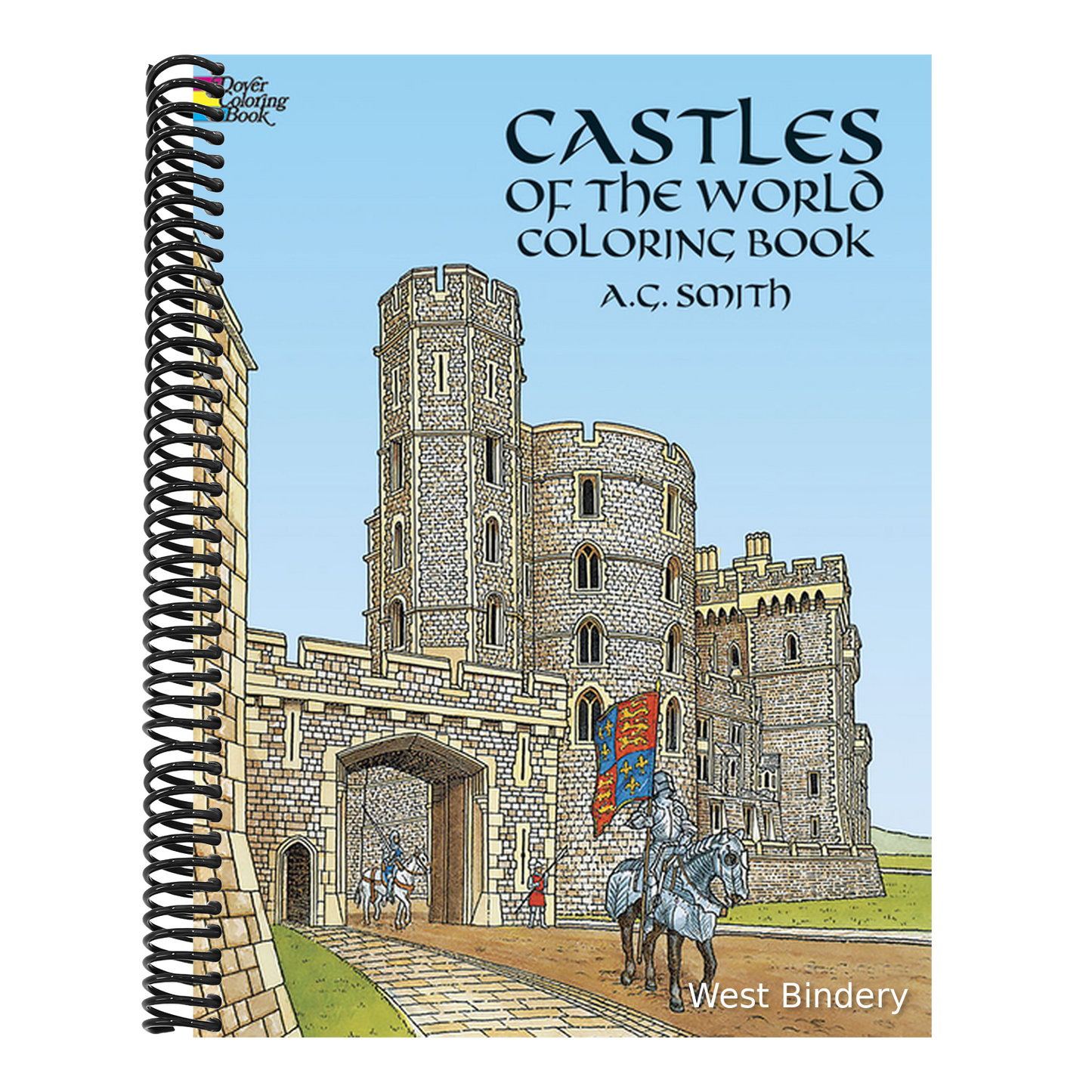 Castles of the World Coloring Book