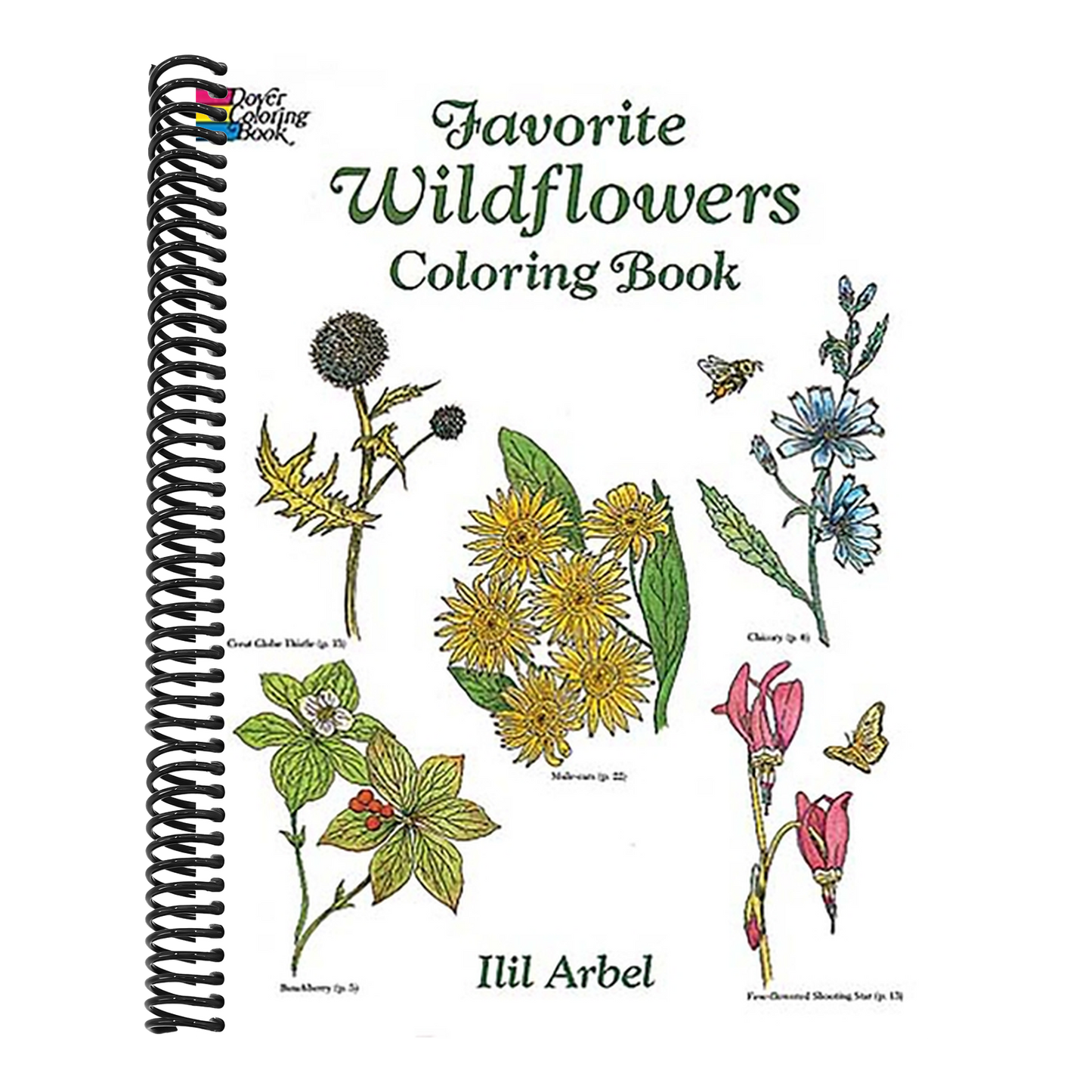 Favorite Wildflowers Coloring Book
