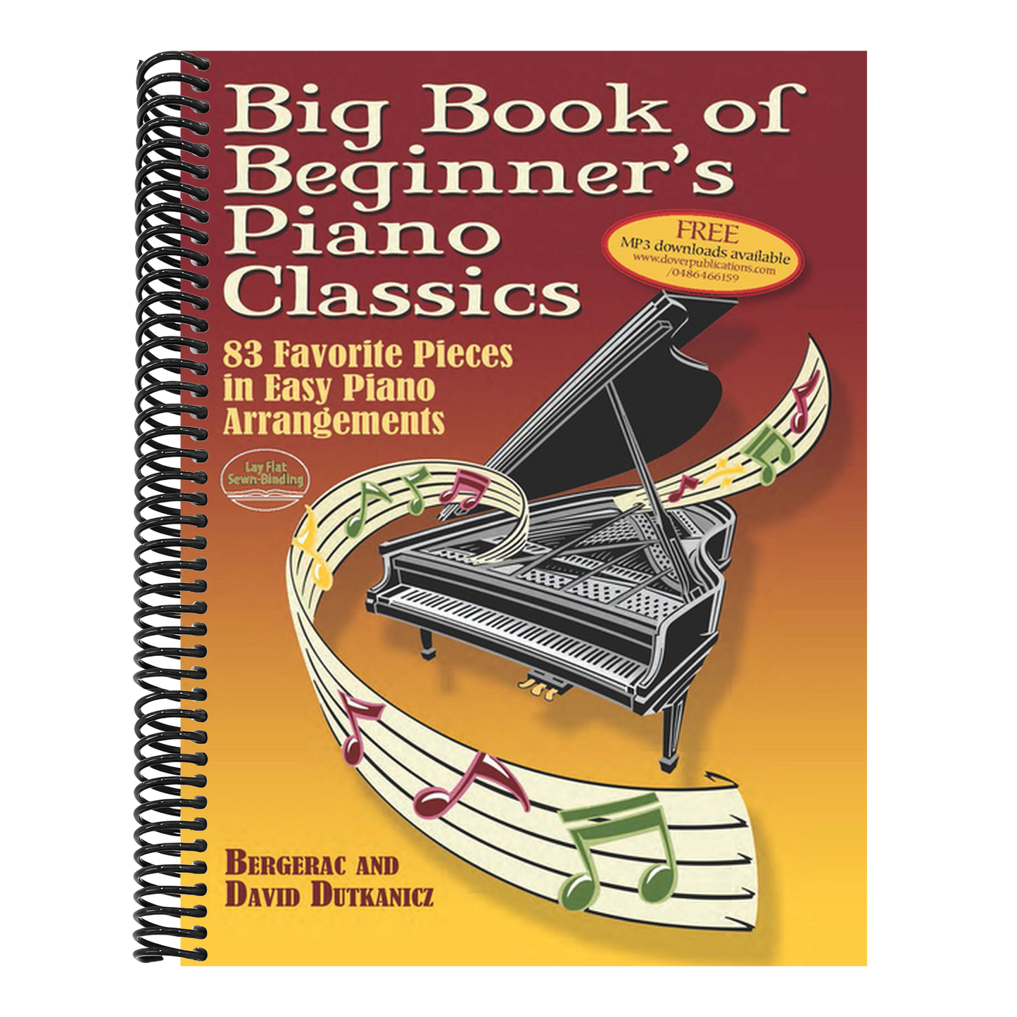 Big Book of Beginner's Piano Classics: 83 Favorite Pieces in Easy Piano Arrangements with Downloadable Mp3s (Dover Classical Piano Music for Beginners) (Author)
, (Author)