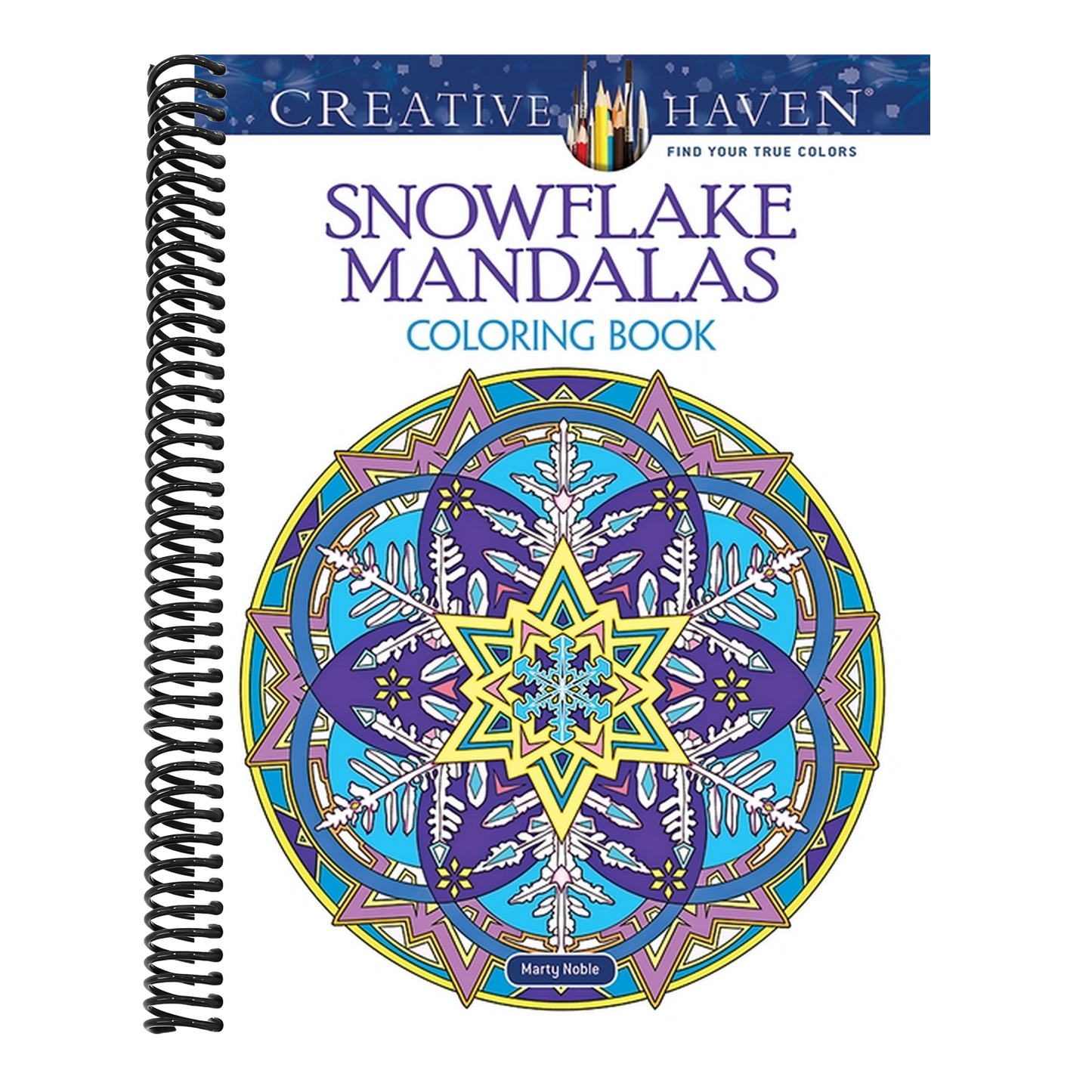 Creative Haven Snowflake Mandalas Coloring Book