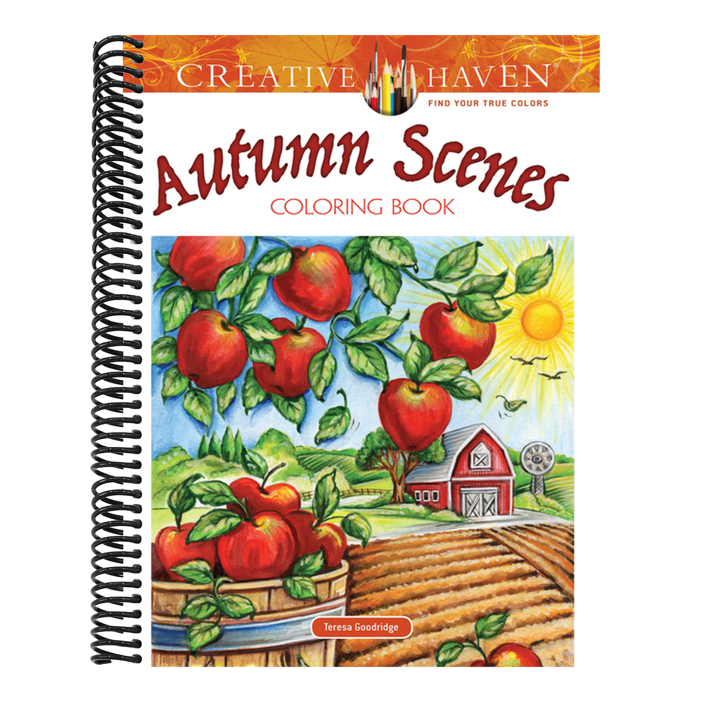 Creative Haven Autumn Scenes Coloring Book