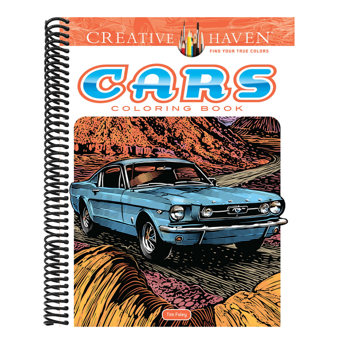 Creative Haven Cars Coloring Book