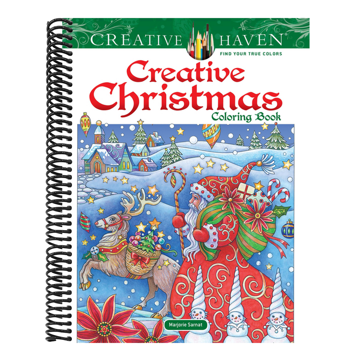 Creative Haven Creative Christmas Coloring Book