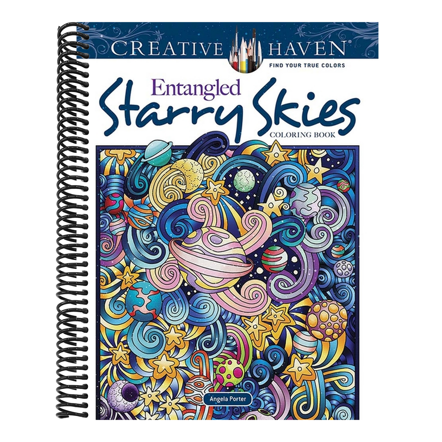 Creative Haven Entangled Starry Skies Coloring Book