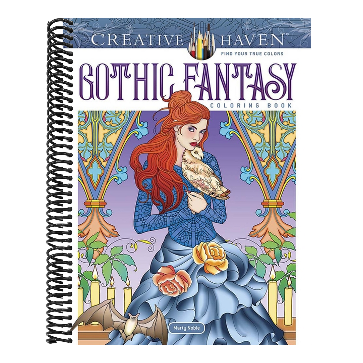 Creative Haven Gothic Fantasy Coloring Book