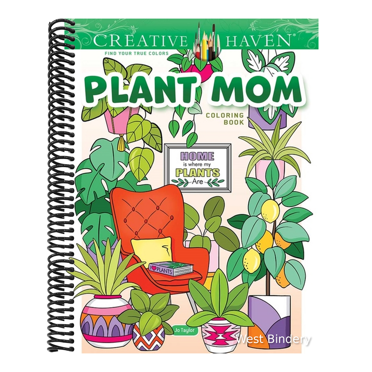 Creative Haven Plant Mom Coloring Book