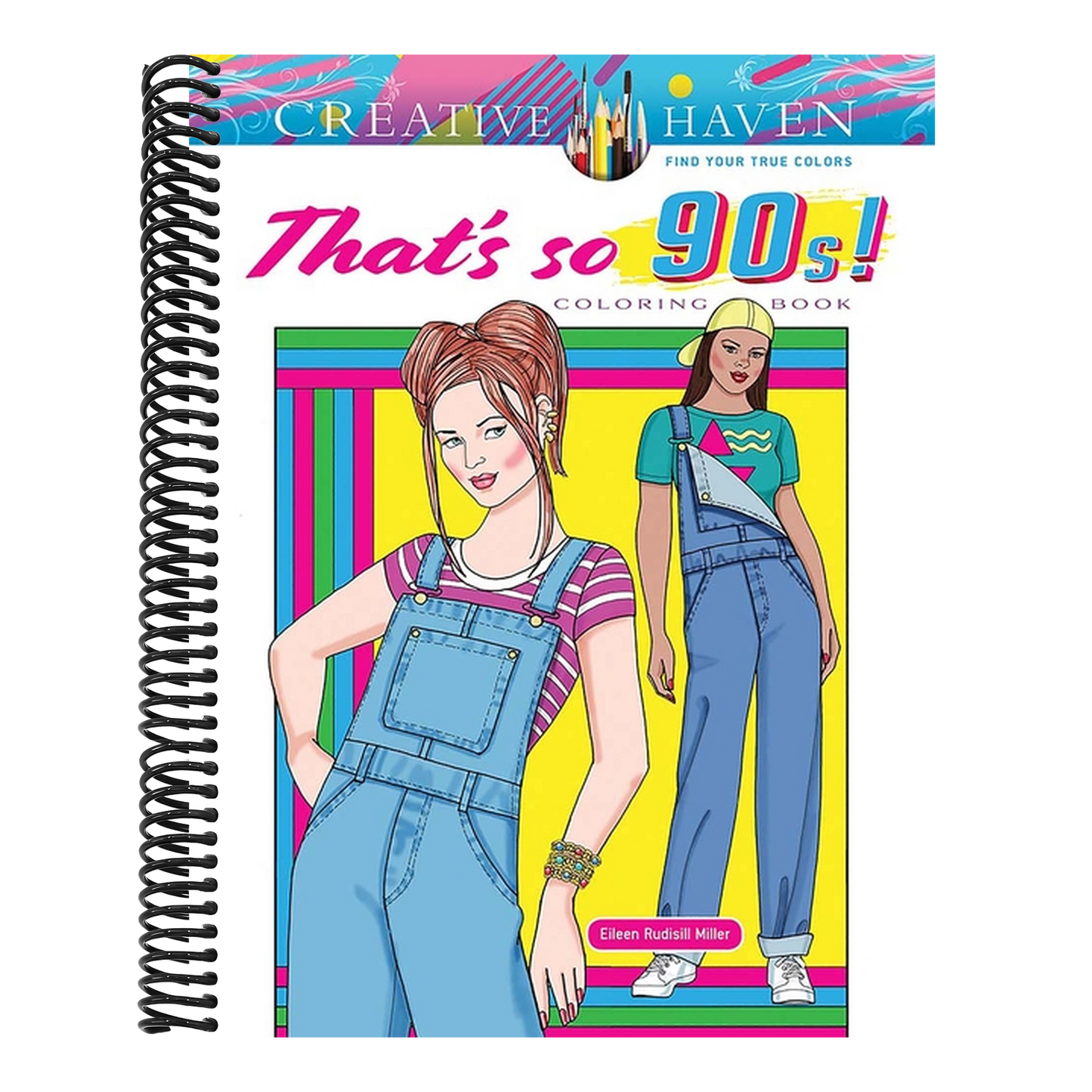Creative Haven That's So 90s! Coloring Book