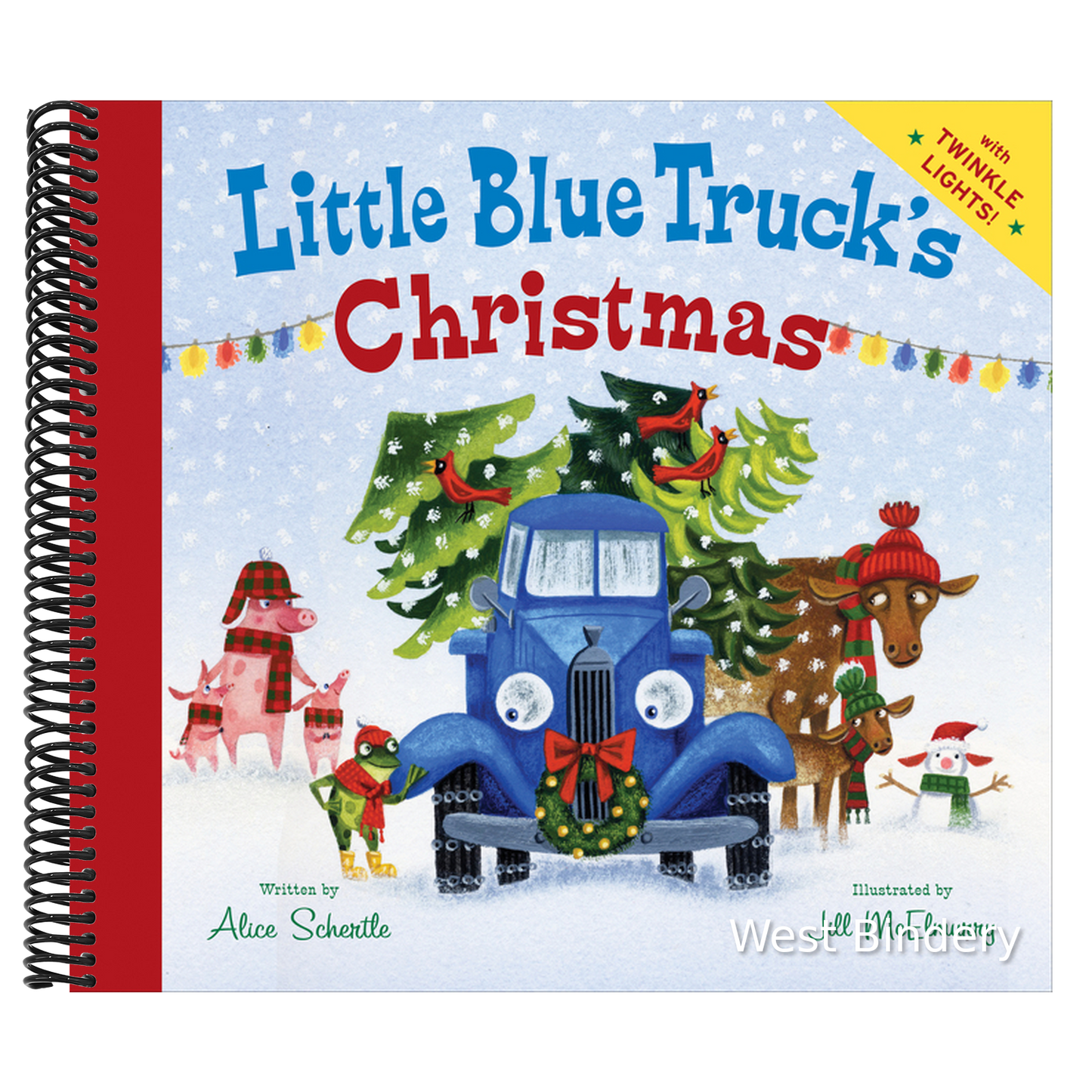 Little Blue Truck's Christmas: A Christmas Holiday Book for Kids
